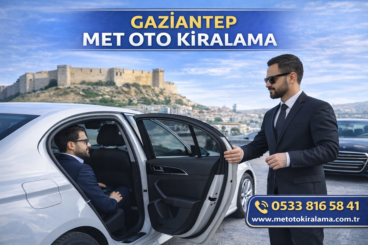 Gaziantep Şoförlü Araç Kiralama Hizmeti